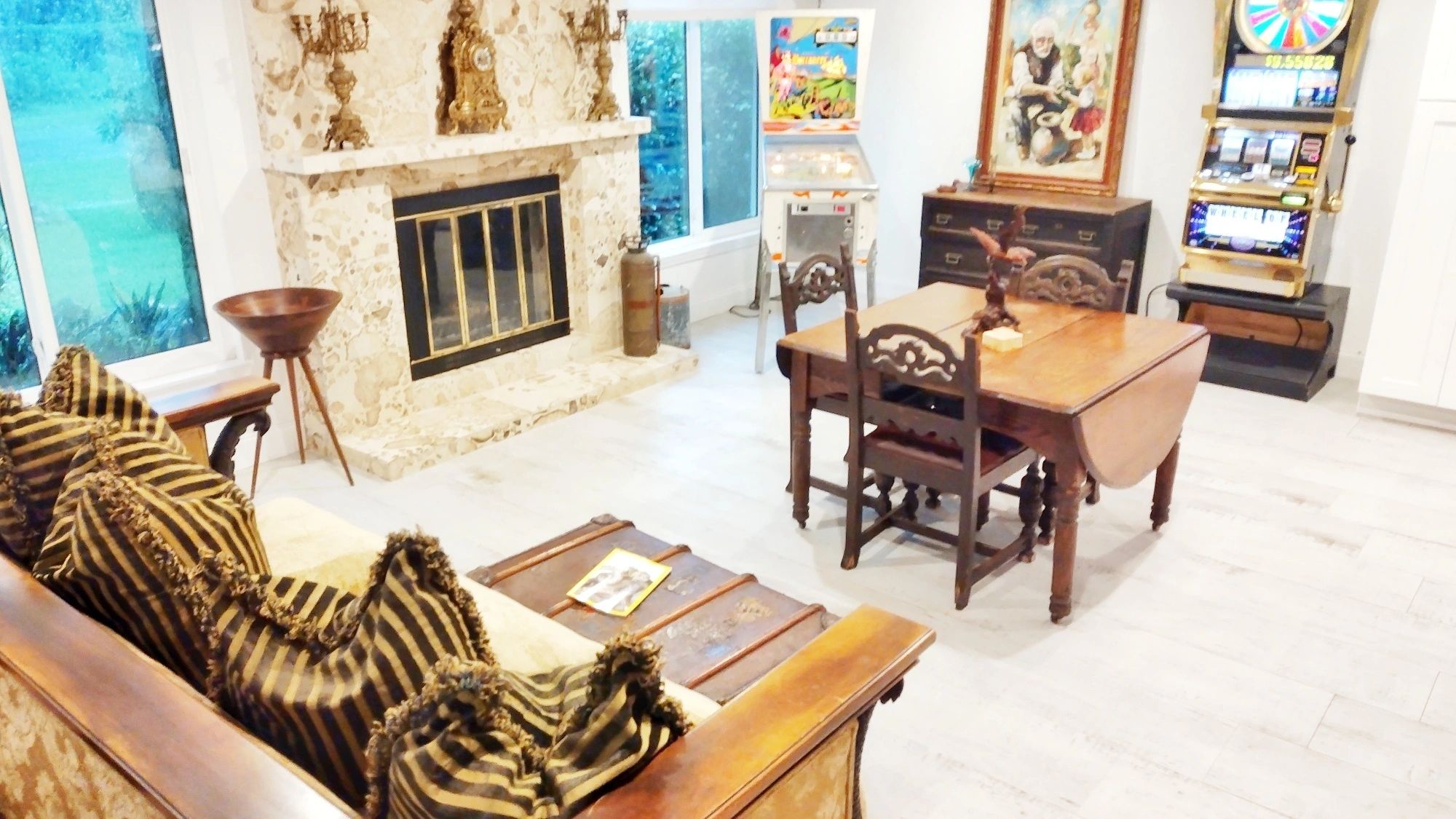 Great room at Hawk's Nest